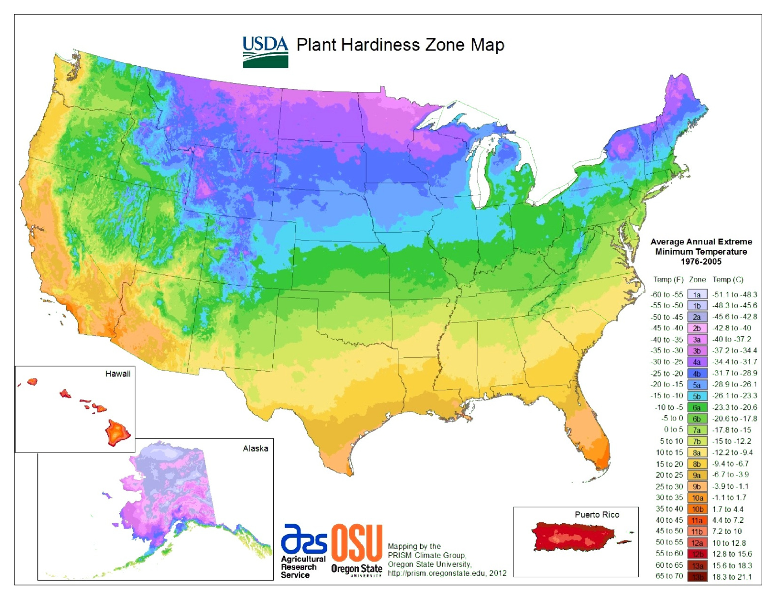 Flower Bulb Hardiness Zones
